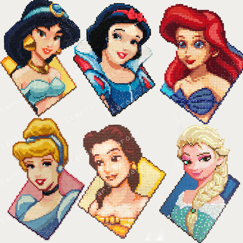 Diamond Painting Stickers Princess