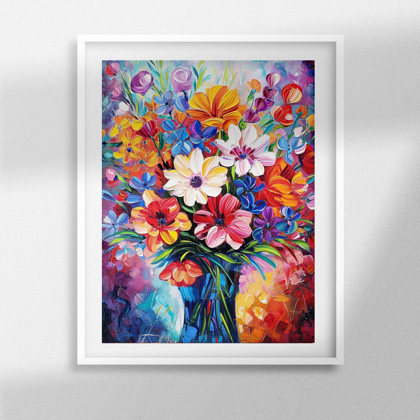Colorful Blossom - Full Square