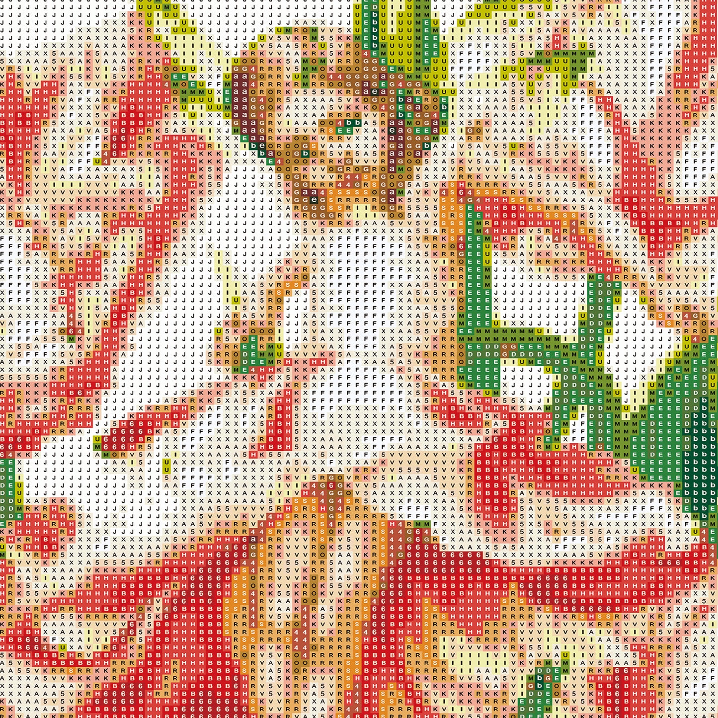 Tulip Girl - Rund mit AB-Diamanten