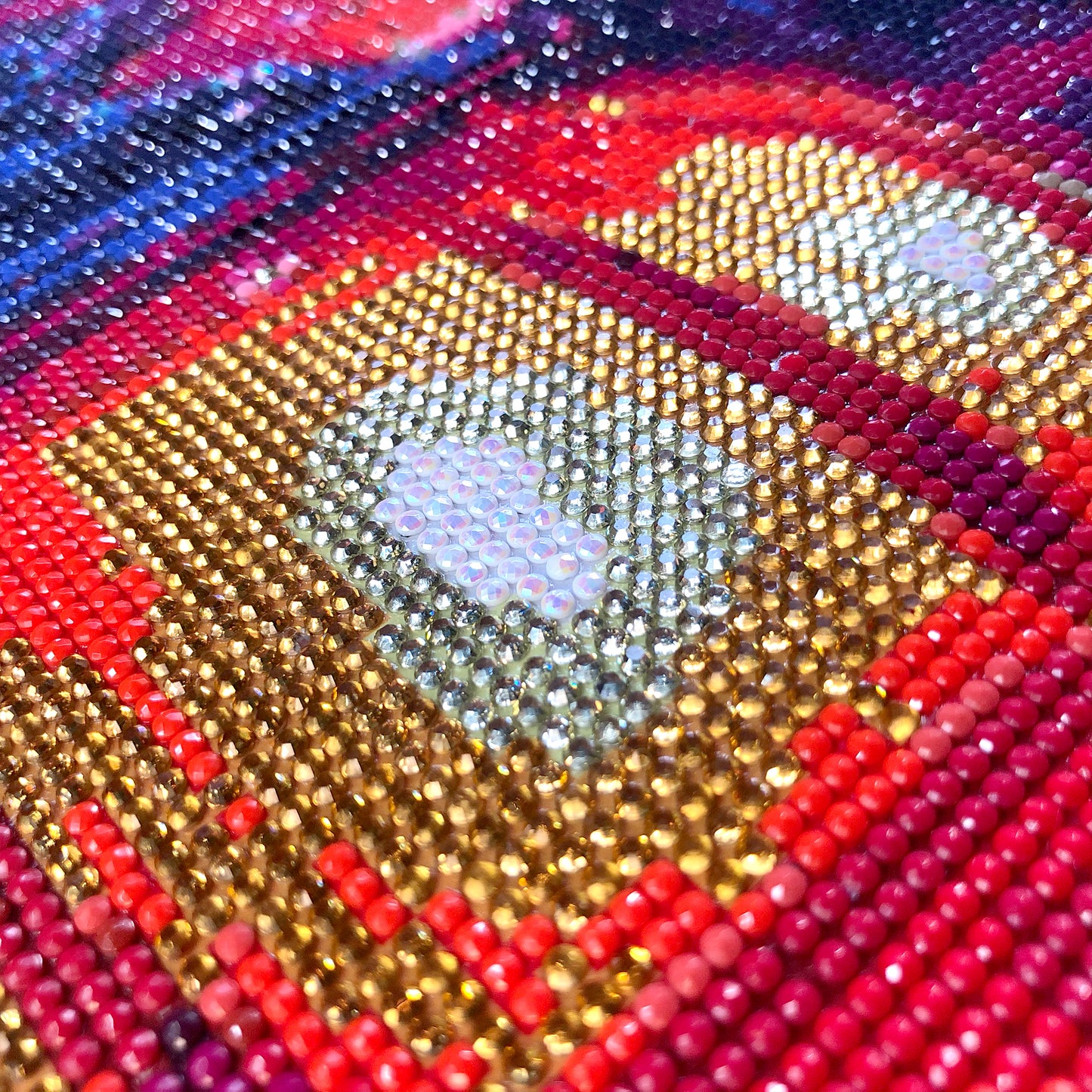 Cardinals - Round /AB with Rhinestones