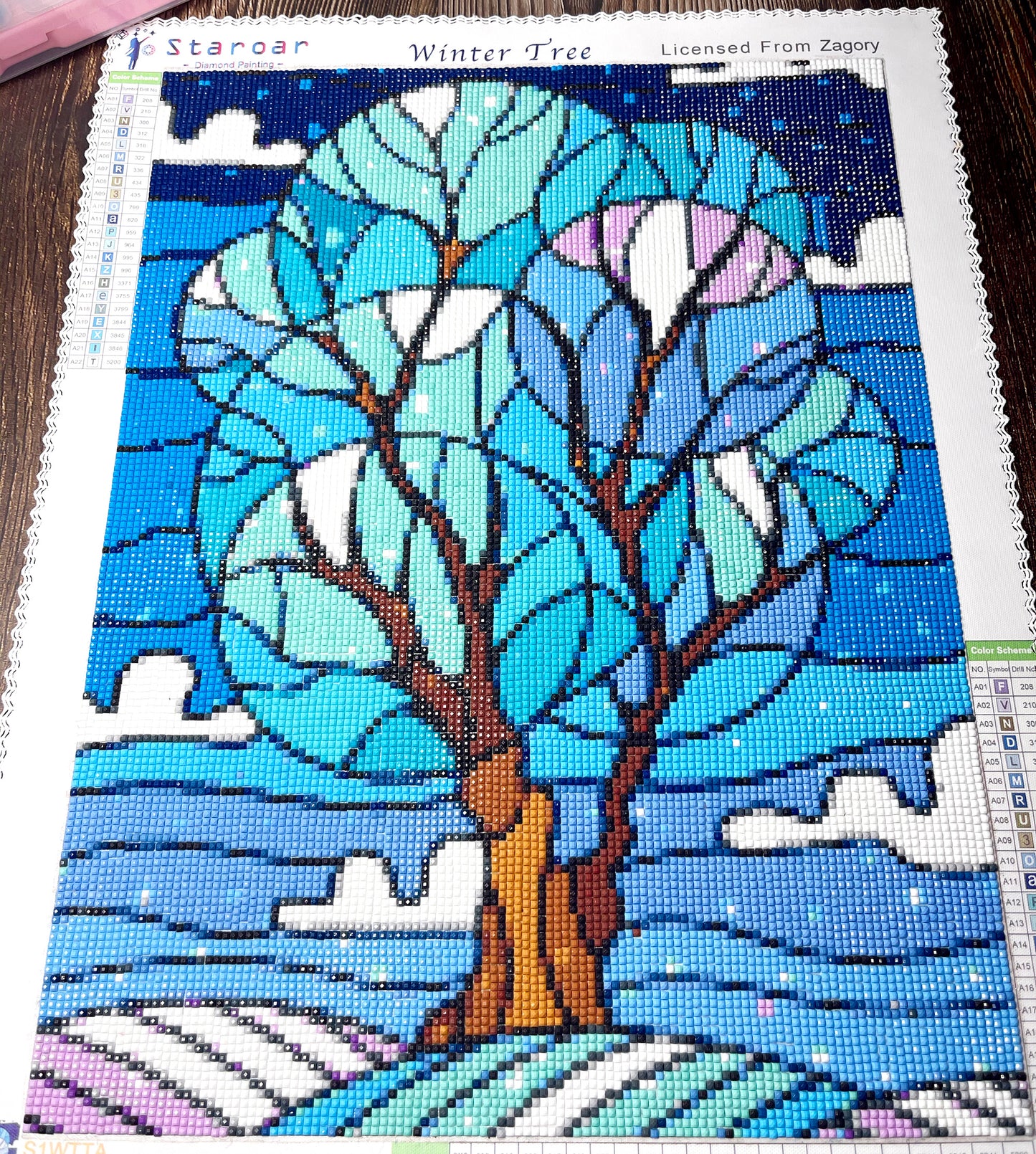 Winter Tree - Full Square
