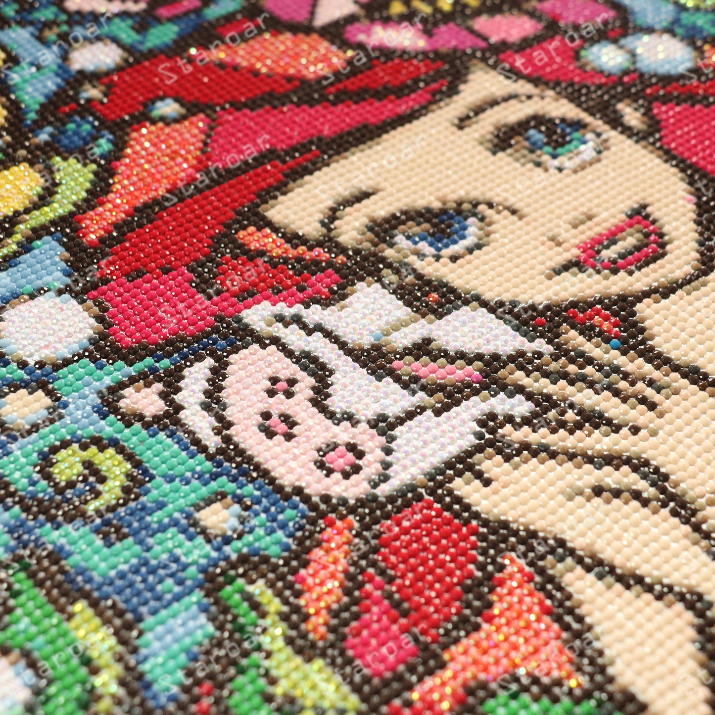 The Little Mermaid - Round with AB diamonds