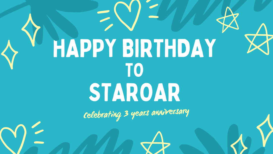 Celebrating Staroar's 3 Years Birthday!