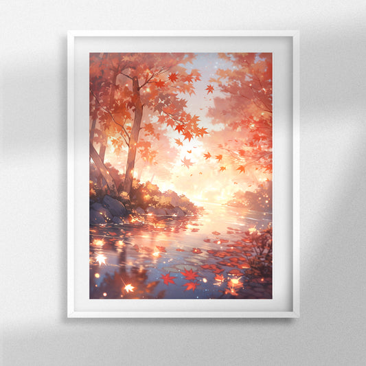 Autumn Serenity - Full  Square