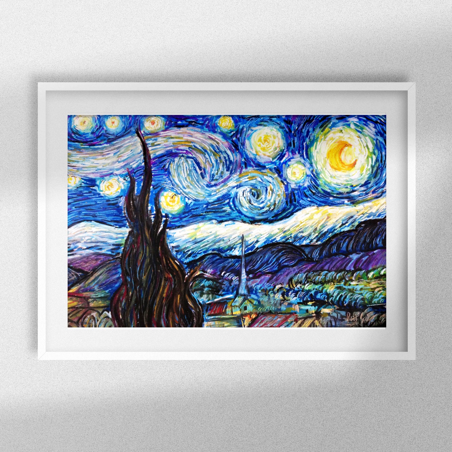 Starry Night - Full Rhinestone