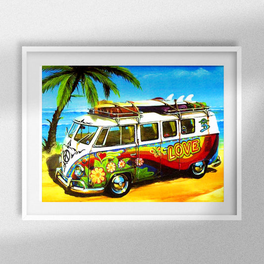 Autobús de playa - Plaza completa