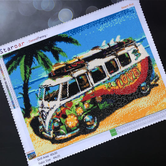 Beach Bus - Full Square