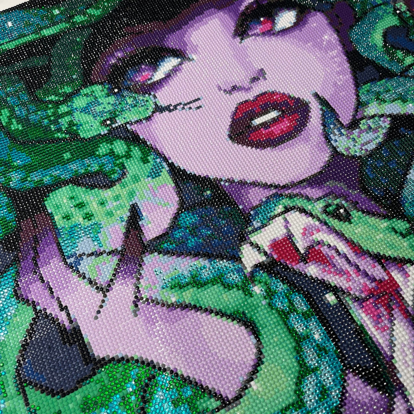 Snake Hair Medusa Diamond Art Kits for Adults Full Round Drill Wall Paint  Décor