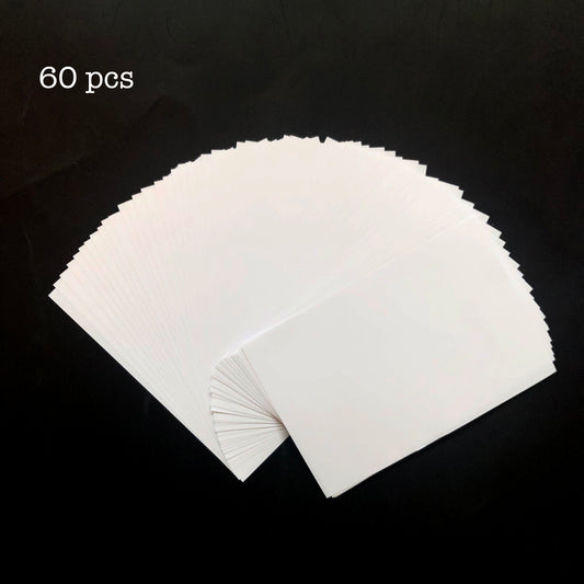 Paquete de 60 piezas de papel de liberación / papel de cubierta
