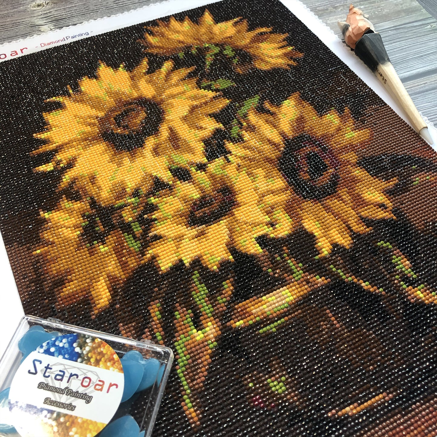 Sunflowers - Full Round